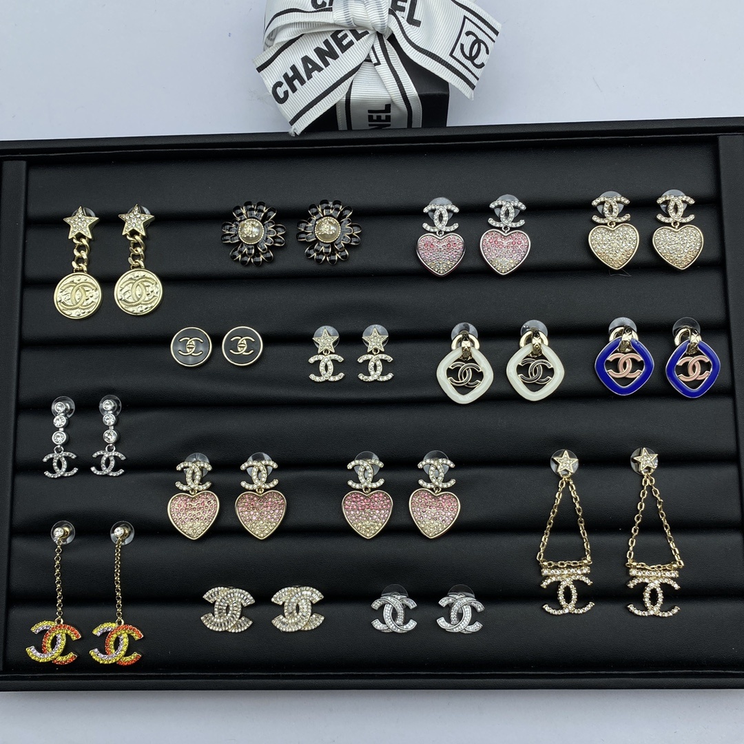 Chanel Stud Earrings Collection