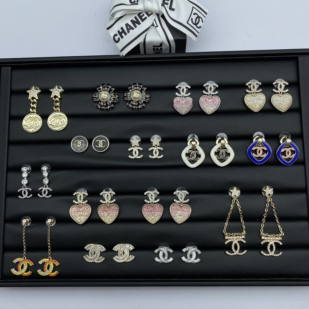 Chanel Stud Earrings Collection