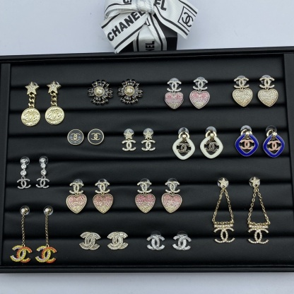 Chanel Stud Earrings Collection