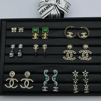 Chanel Stud Earrings Collection