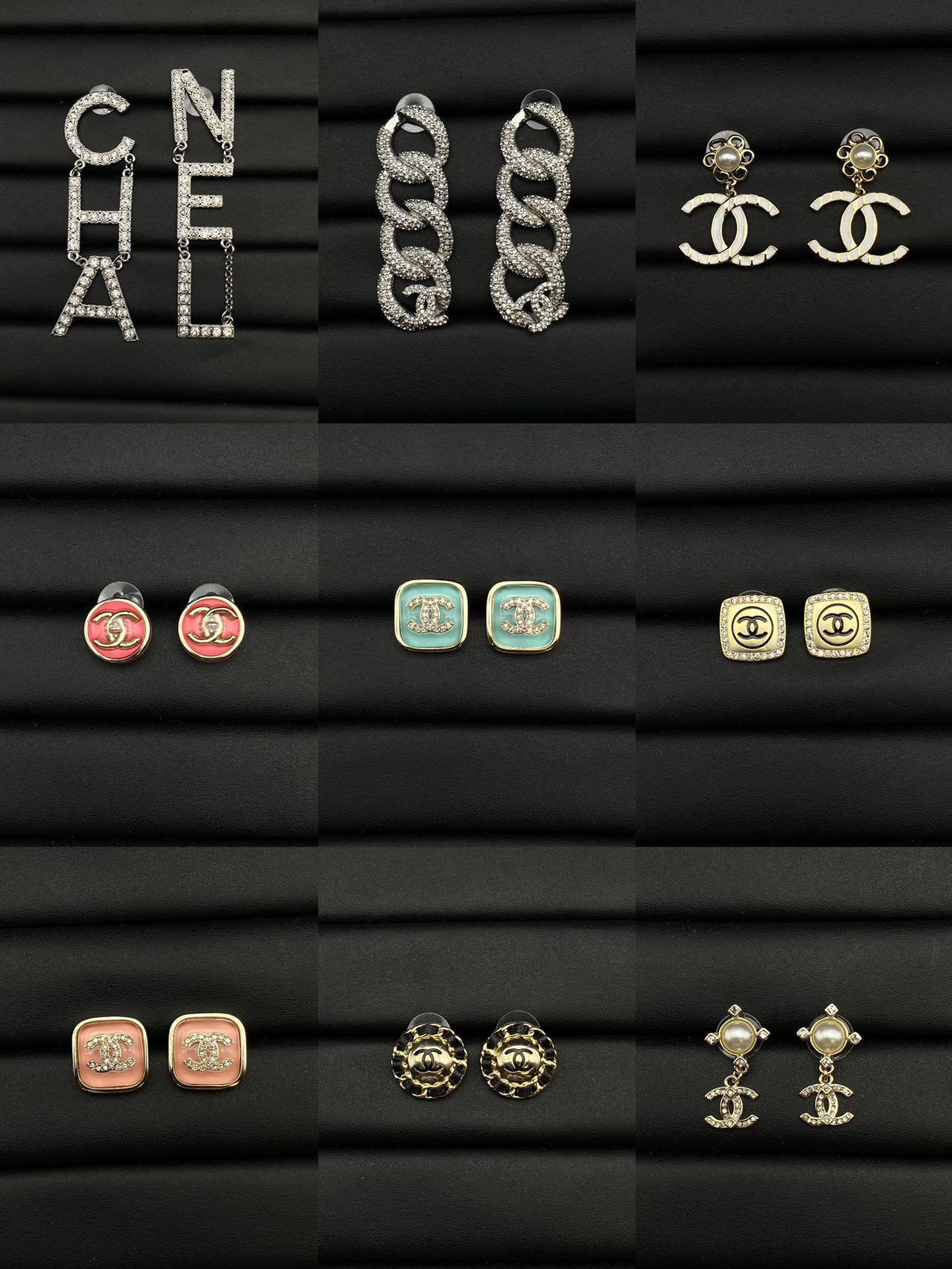 Chanel Stud Earrings Collection