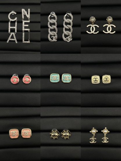 Chanel Stud Earrings Collection