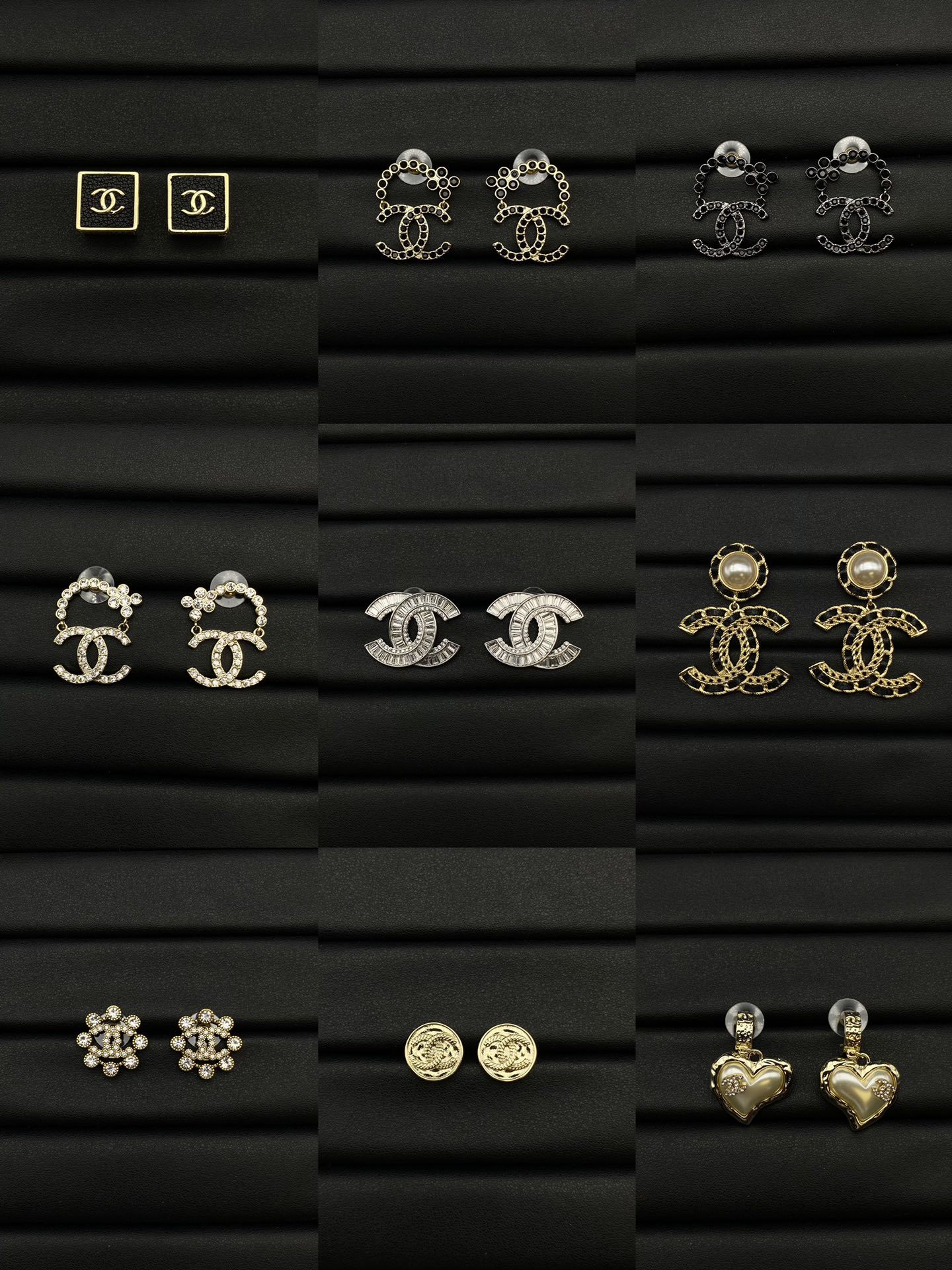 Chanel Stud Earrings Collection