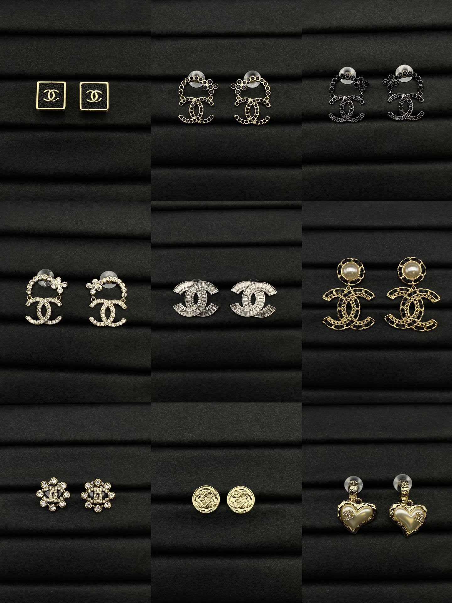 Chanel Stud Earrings Collection