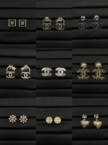 Chanel Stud Earrings Collection