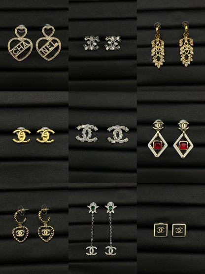 Chanel Stud Earrings Collection
