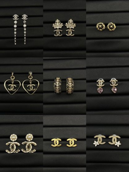 Chanel Stud Earrings Collection