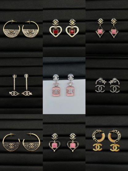 Chanel Stud Earrings Collection