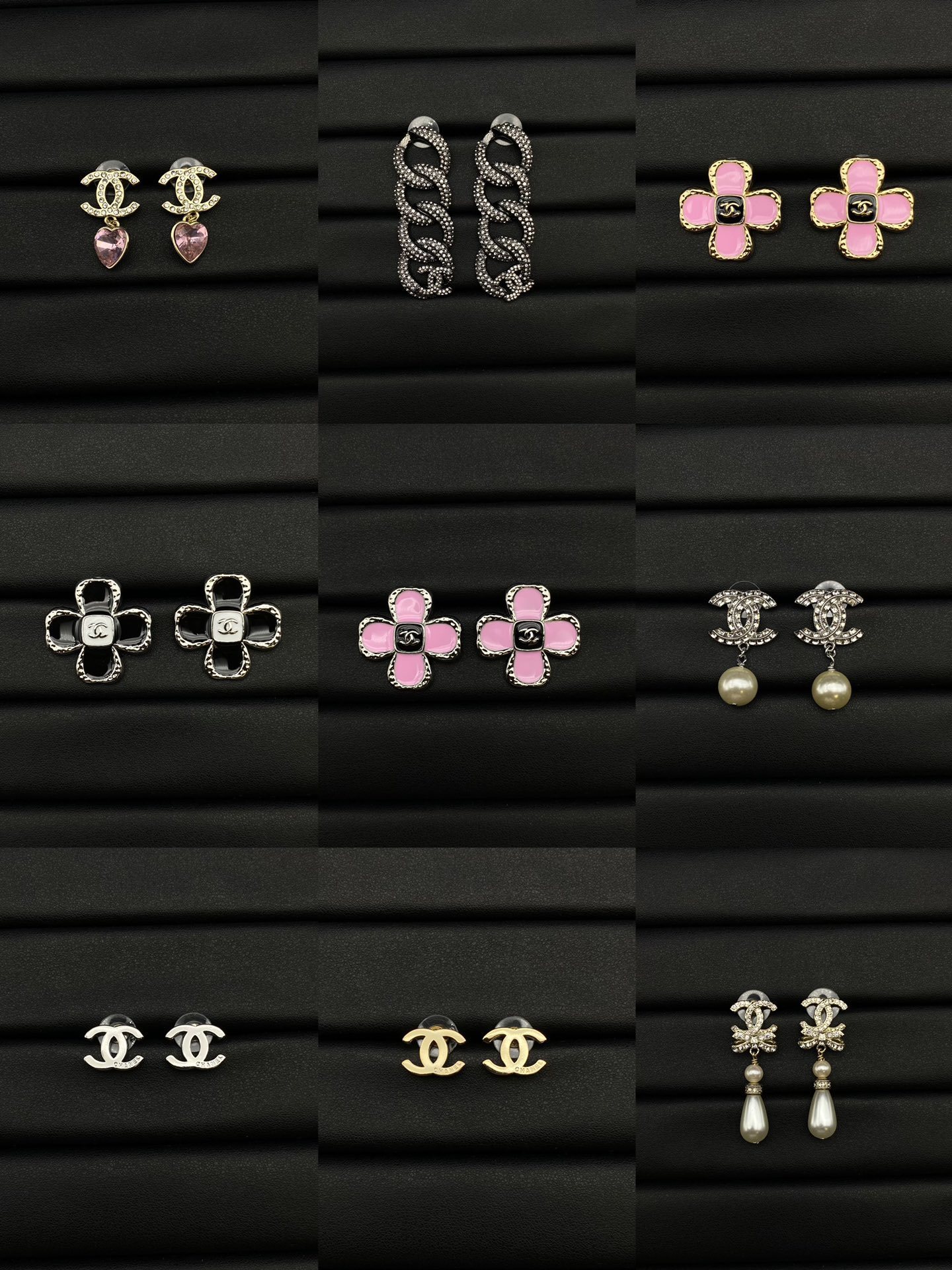 Chanel Stud Earrings Collection