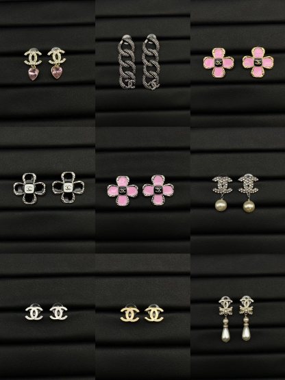 Chanel Stud Earrings Collection