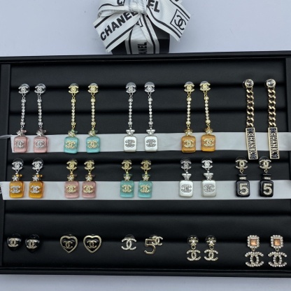 Chanel Stud Earrings Collection
