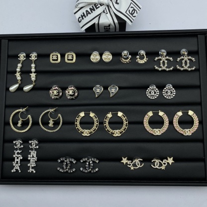 Chanel Stud Earrings Collection