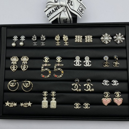 Chanel Stud Earrings Collection