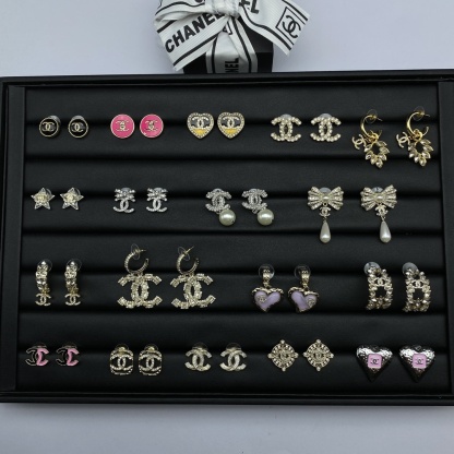 Chanel Stud Earrings Collection
