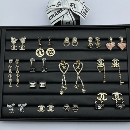 Chanel Stud Earrings Collection