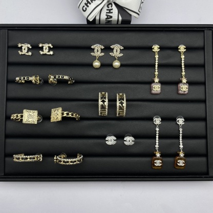 Chanel Stud Earrings Collection