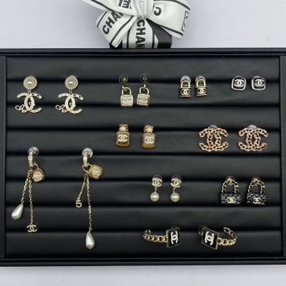 Chanel Stud Earrings Collection