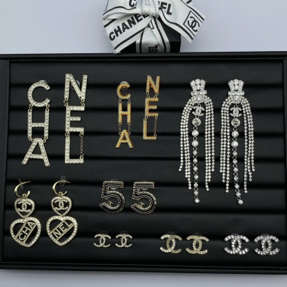 Chanel Stud Earrings Collection