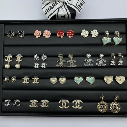 Chanel Stud Earrings Collection