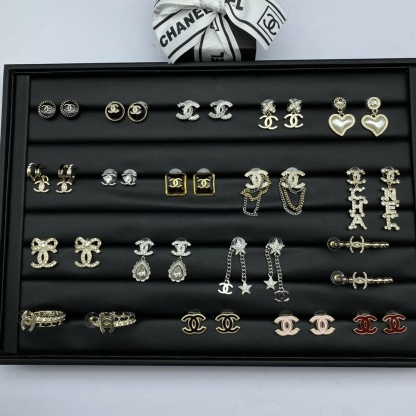 Chanel Stud Earrings Collection
