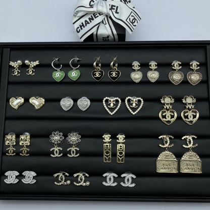 Chanel Stud Earrings Collection