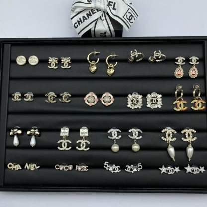 Chanel Stud Earrings Collection