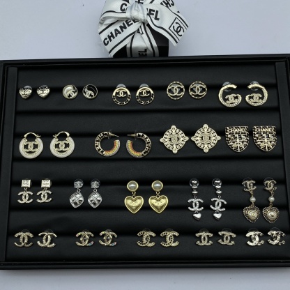 Chanel Stud Earrings Collection