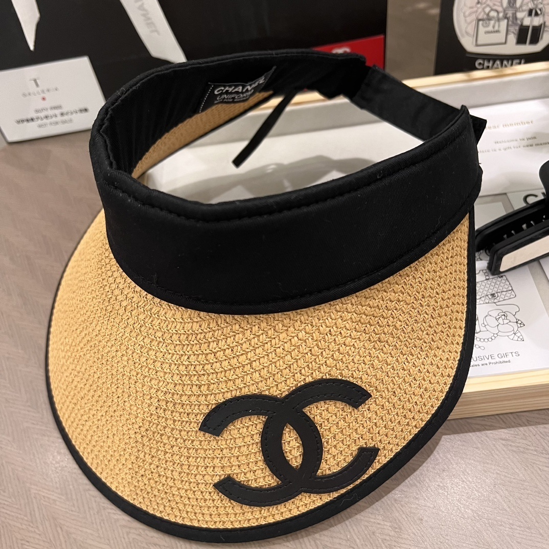 Chanel Double C Sun Hat
