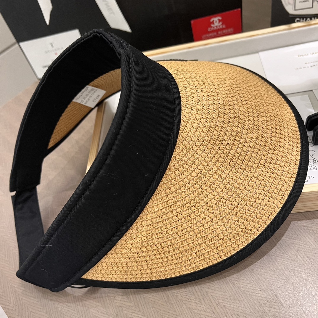 Chanel Double C Sun Hat