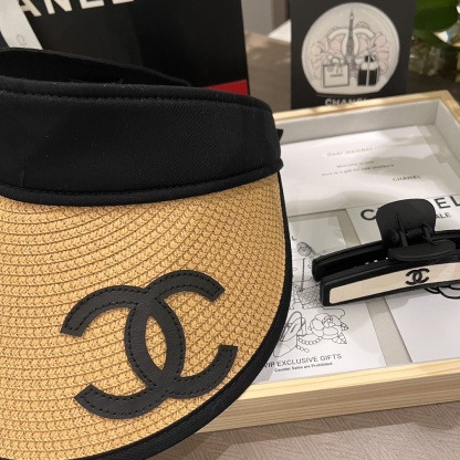 Chanel Double C Sun Hat