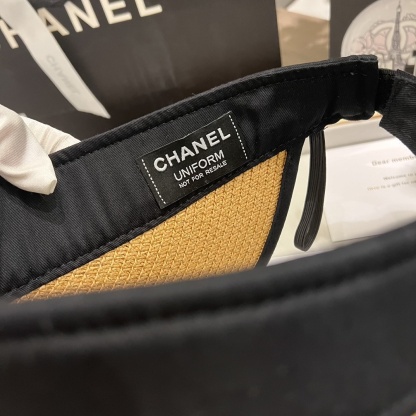 Chanel Double C Sun Hat