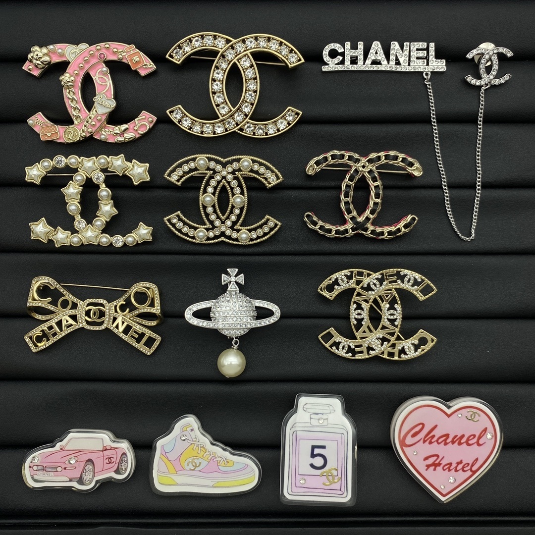 Chanel Brooch Collection