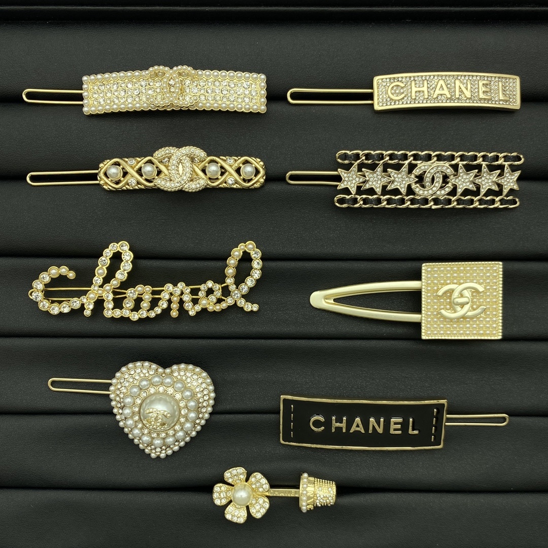 Chanel Hair Clip Collection