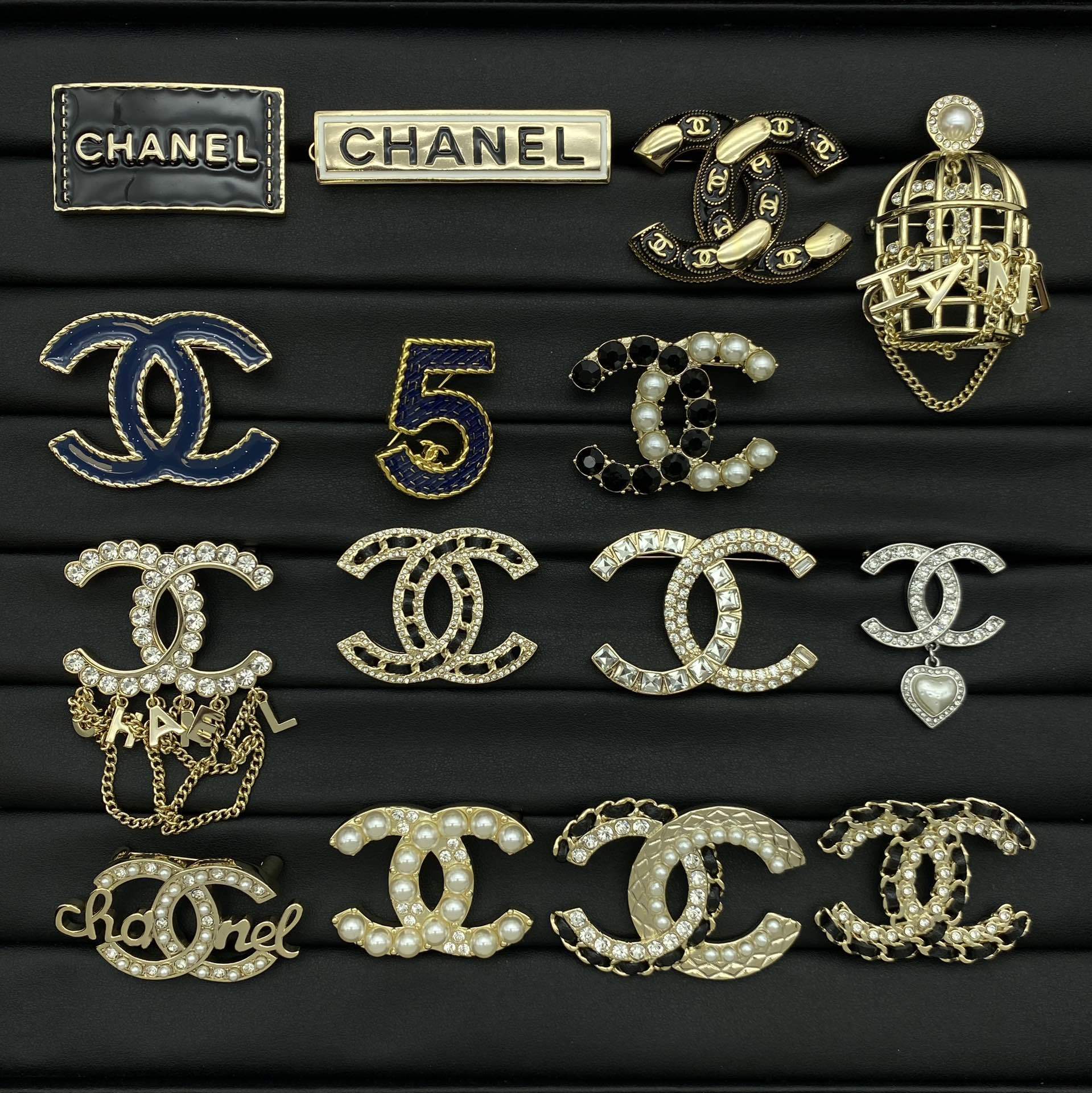 Chanel Brooch Collection