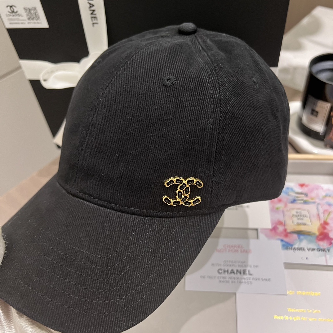 Chanel Pure Cotton Baseball Cap