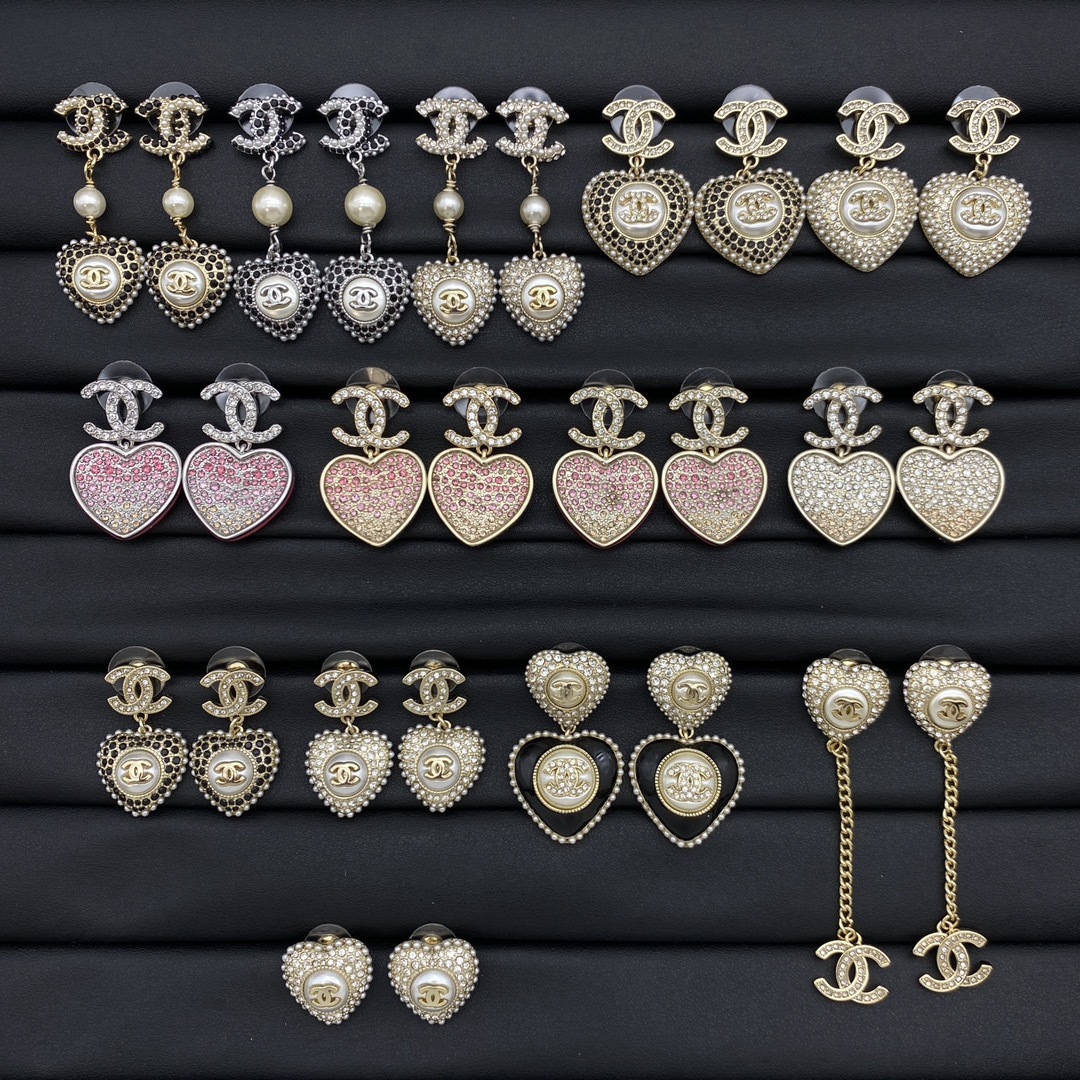 Chanel Stud Earrings Collection
