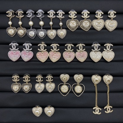 Chanel Stud Earrings Collection