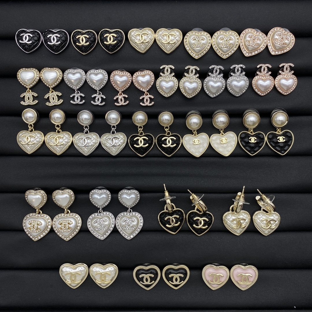 Chanel Stud Earrings Collection