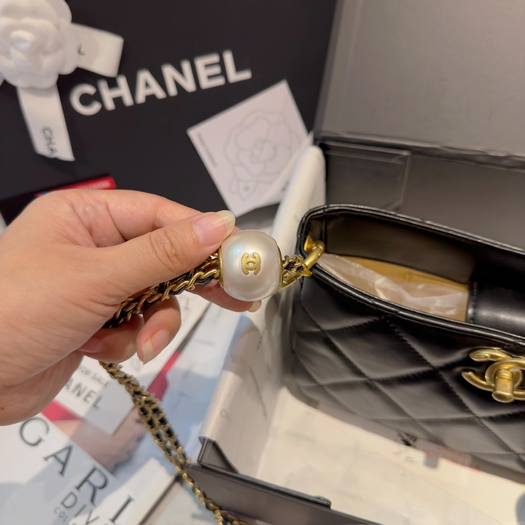 Chanel Pearl Armpit Bag