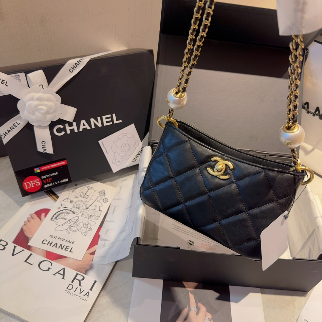 Chanel Pearl Armpit Bag