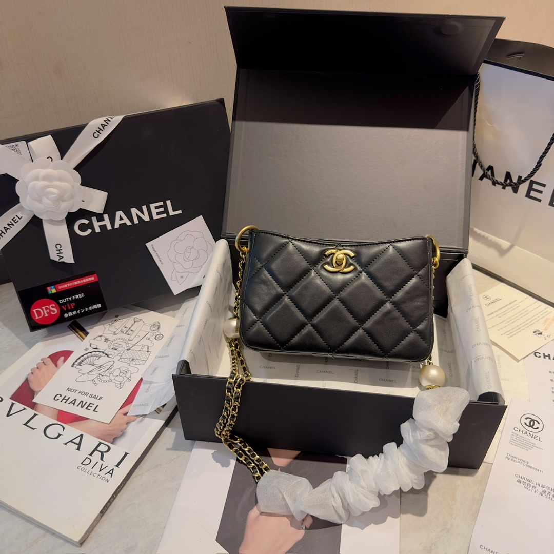 Chanel Pearl Armpit Bag