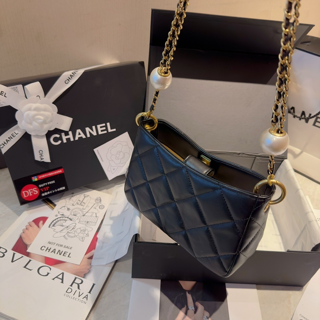 Chanel Pearl Armpit Bag