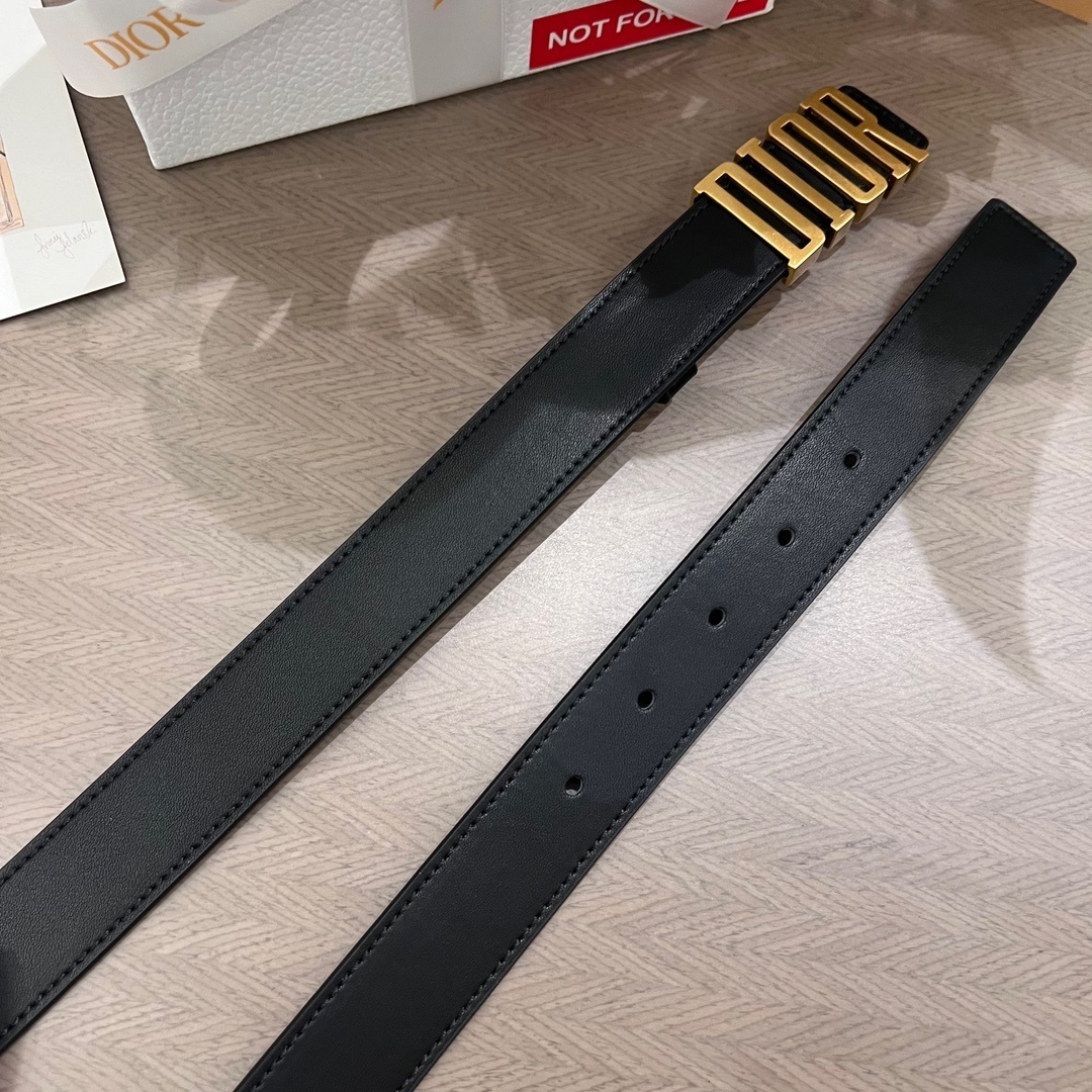 Dior Classic Letter Belt