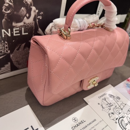 Chanel 24A Mini CF Handle Tote Bag