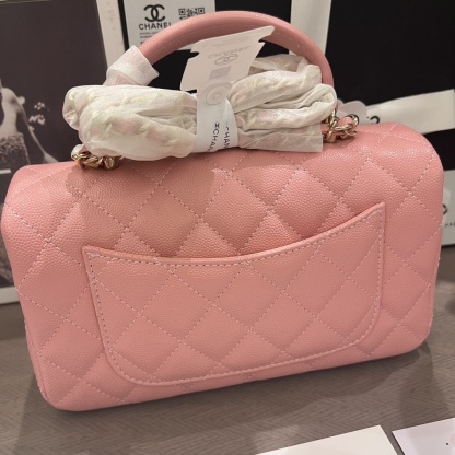 Chanel 24A Mini CF Handle Tote Bag