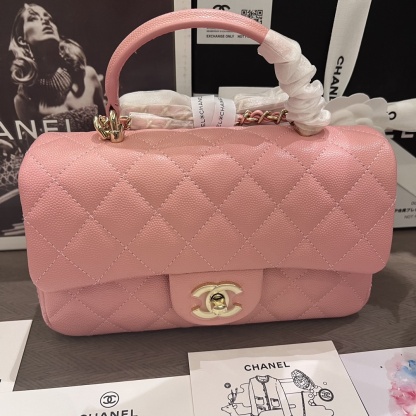 Chanel 24A Mini CF Handle Tote Bag