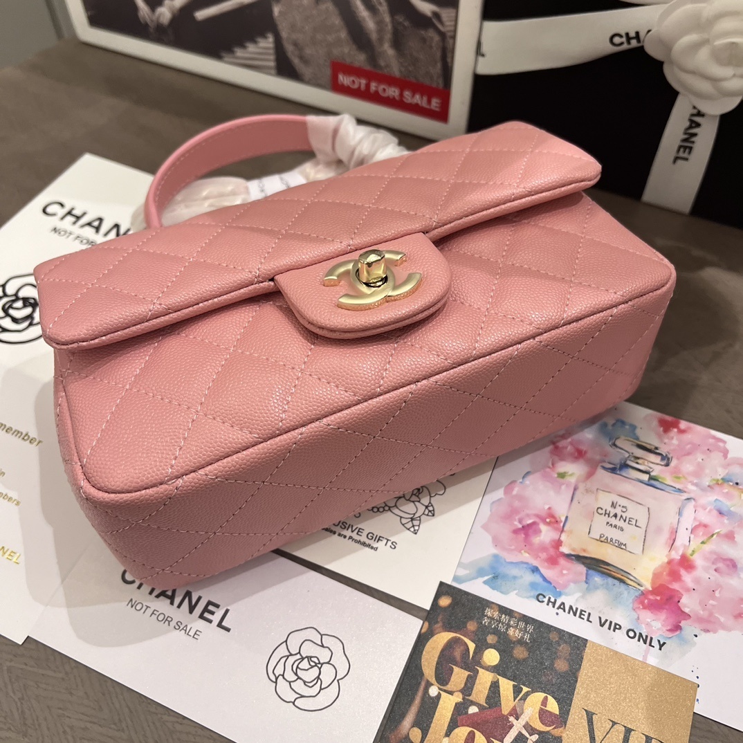 Chanel 24A Mini CF Handle Tote Bag