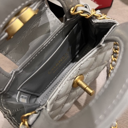Chanel 23K Kelly Handle Chain Bag
