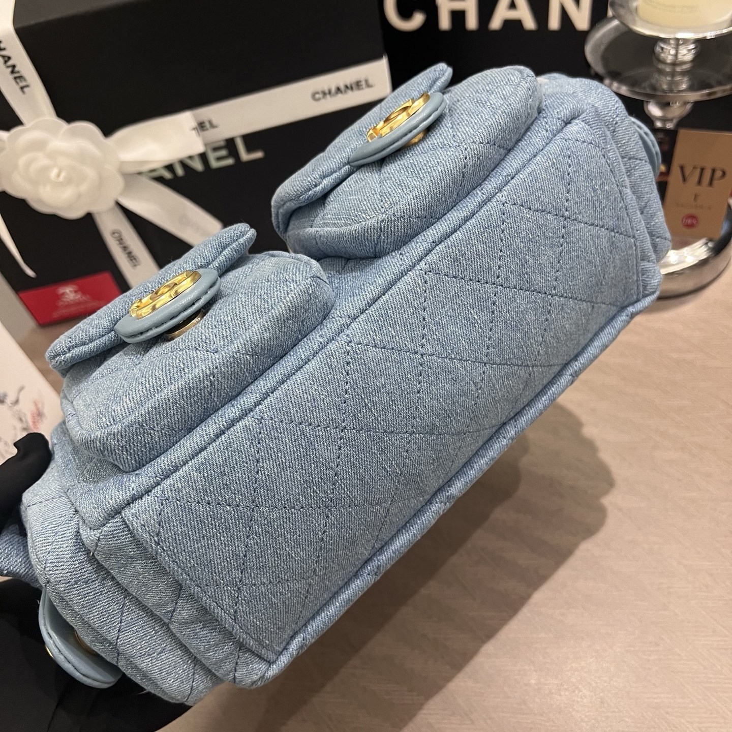 Chanel Vintage Bowling Bag