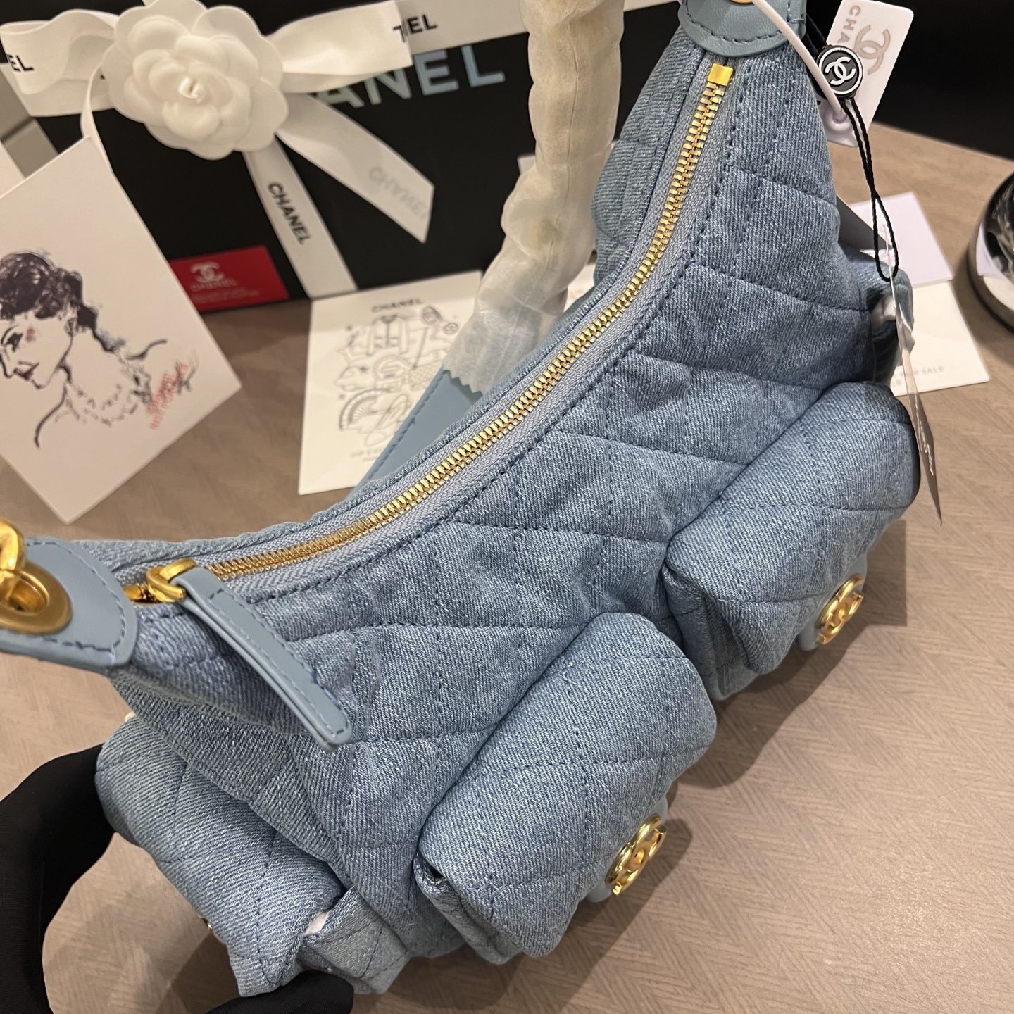 Chanel Vintage Bowling Bag